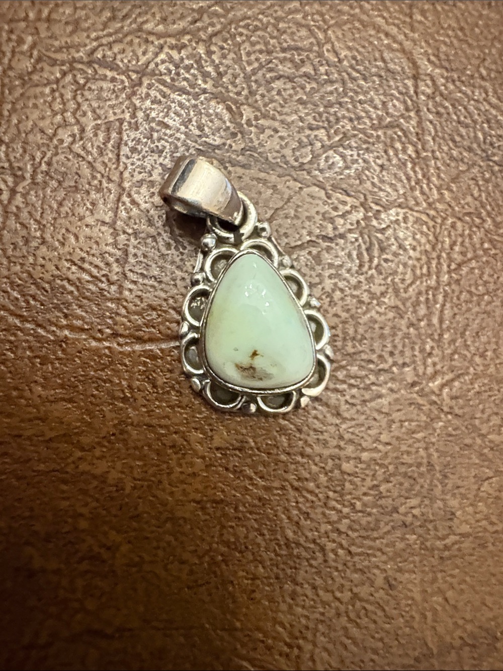 Sterling Silver Teardrop Pendant